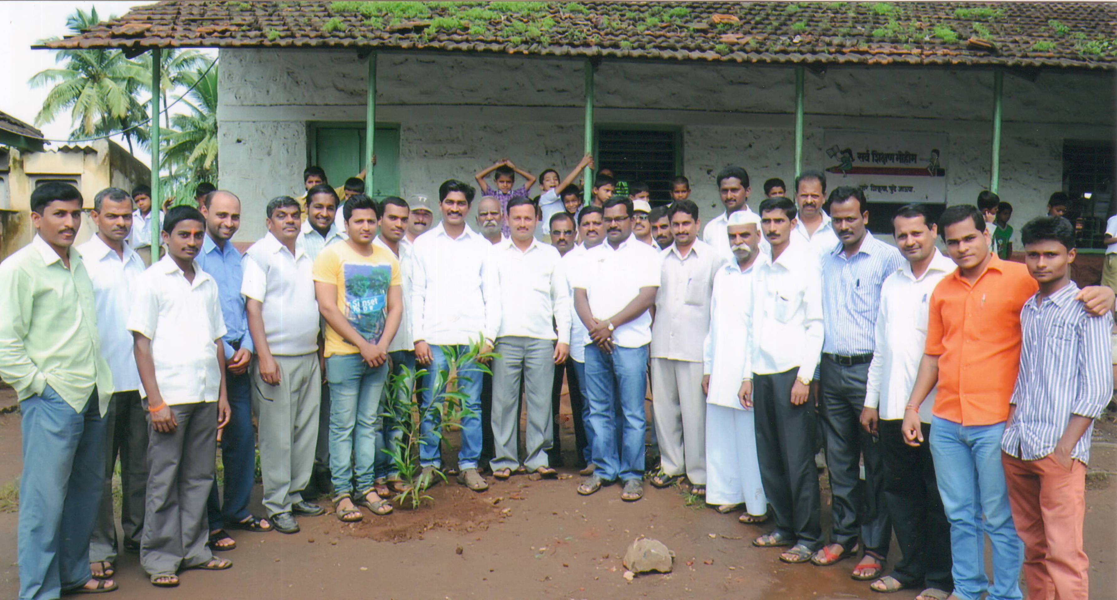 Tree plantation photograph